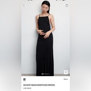 Mango Classic Black Dress